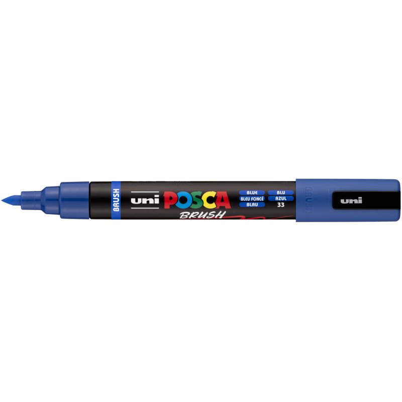 POSCA marqueur pigmentaire pointe pinceau, rose clair, 1,0-4 mm
